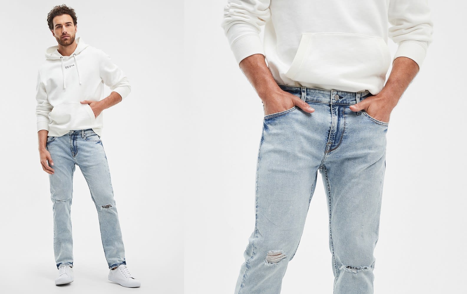 Men s Denim Fit and Style Guide Find Your Perfect Fit GUESS CA